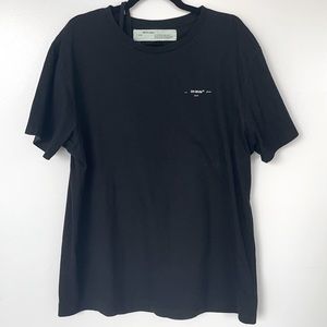 OFF-WHITE FW 2018 Oversized Diag Arrows t shirt black size L used
